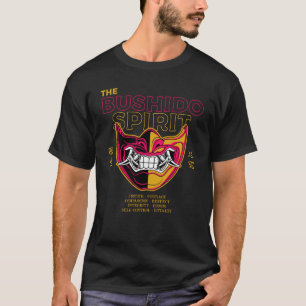 Oni Mask Japanse Cultuur - De Bushido Geest T-shirt