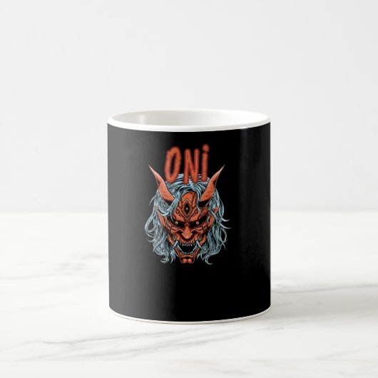 Oni Mask Koffiemok (Center)