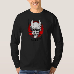 Oni Masker Japanse Demon Devil Harajuku esthesie T-shirt