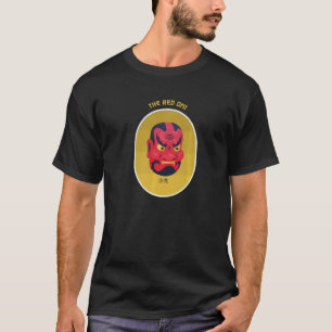 Oni Masker Japanse Demon Face Devil Ronin T-shirt