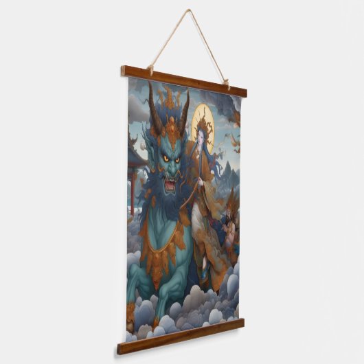 Oni Rider Hangend Wandkleed (Gebogen)