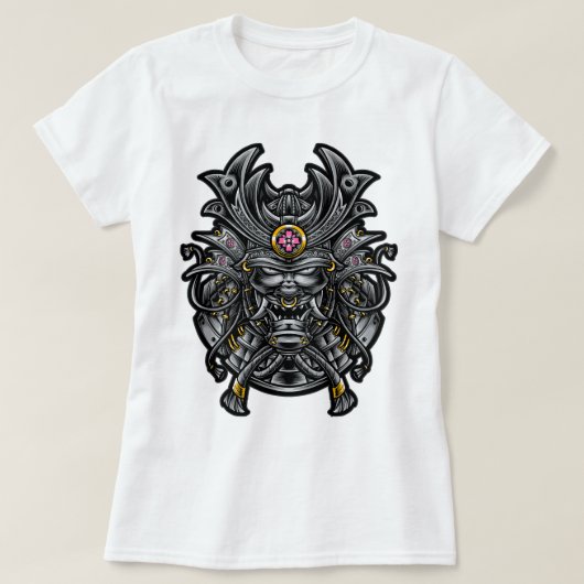 Oni Samurai Mask T-shirt (Design voorkant)