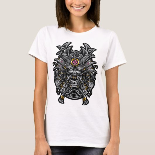 Oni Samurai Mask T-shirt (Voorkant)