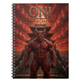 Oni Scarlett Pagode Donkere Cinema Notitieboek