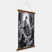 Oni Verleiding Hangend Wandkleed (Gebogen)