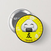 Onichibi - Friend Ronde Button 5,7 Cm (Voorkant /achterkant)
