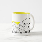 Onichibi - Friend Tweekleurige Koffiemok (Voorkant rechts)