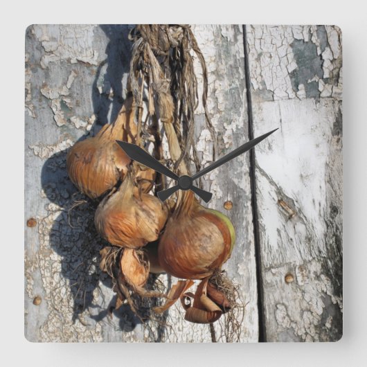 ONIES VIERKANTE KLOK (Voorkant)