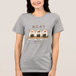 ONIGIRI eenvoudig is het beste Tri-Blend Shirt