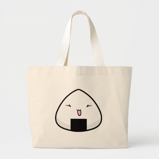 Onigiri Grote Tote Bag (Voorkant)