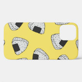 Onigiri (japanse rijstbal) achtergrond. Naadloos Case-Mate iPhone Case (Achterkant (horizontaal))