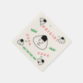 Onigiri Koro (de Rolling Rice Balls) Servet (Hoek)