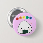 Onigiri Love Button (Voorkant /achterkant)