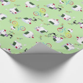 Onigiri Riceball Wrapping Paper Cadeaupapier (Hoek)