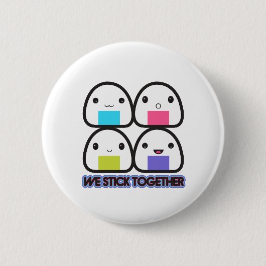 Onigiri Ronde Button 5,7 Cm (Voorkant)