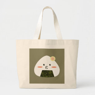 Onigiri Sushi Grote Tote Bag