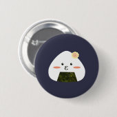 Onigiri Sushi Ronde Button 5,7 Cm (Voorkant /achterkant)
