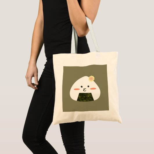 Onigiri Sushi Tote Bag (Voorkant (product))