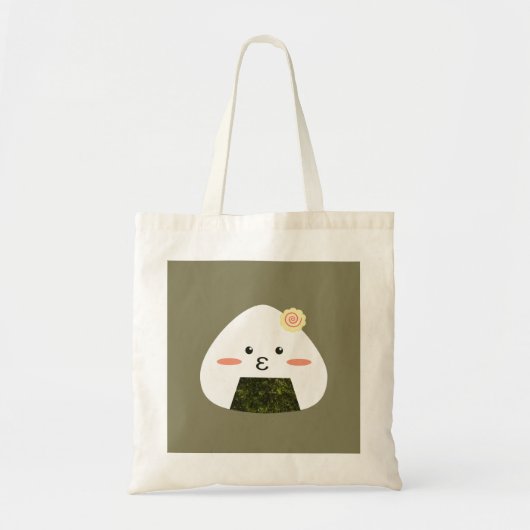 Onigiri Sushi Tote Bag (Voorkant)