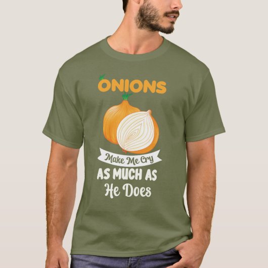 Onion Cry T-shirt (Voorkant)