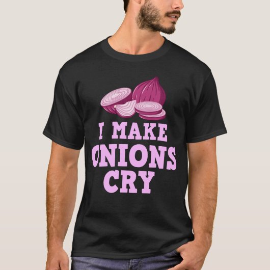 Onion Gift Red Piccussions T-shirt (Voorkant)