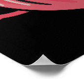 Onion Ha-se-yo Funny Korean Pun Dark BG Poster (Hoek)