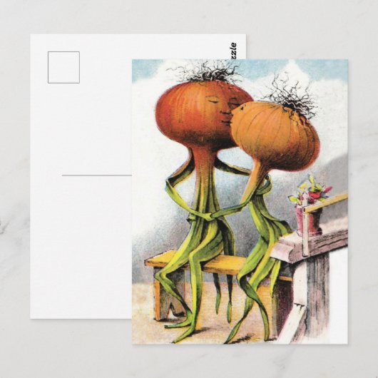 Onion Kiss Briefkaart (Voorkant / Achterkant)