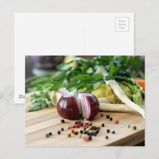 Onion Kitchen Briefkaart (Voorkant / Achterkant)