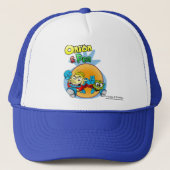 Onion & Pea cover 2 hat. Trucker Pet (Voorkant)