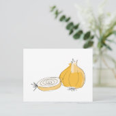 Onion Sketch Briefkaart (Staand voorkant)