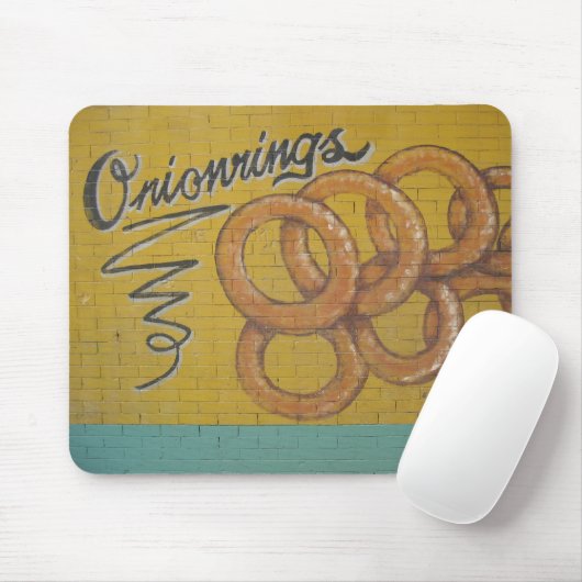 Onionringen Mousepad Muismat (Met muis)