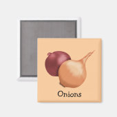 Onions Magnet (Voorkant / Achterkant)