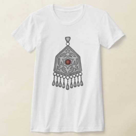 Onirzhyek Kazachse decoratie T-shirt (Laagn)
