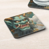 Oni's Wrath Drank Ondersetlap Bier Onderzetter (Linkerzijde)