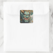 Oni's Wrath Vierkante Sticker (Tas)