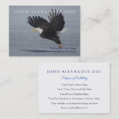 Onitholoog - professor ornithologie - tweeslachtig visitekaartje (Voorkant / Achterkant)