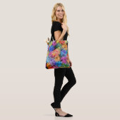 Onitsha Nigeria Stadsplattegrond Tote Bag (Op model)