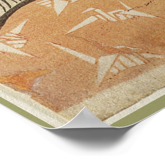 Onitsutaya Tattoo Kunstenaar Japans fijn Poster (Hoek)