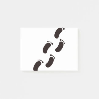 Oniuzuka Style Black Little Foot Post-it® Notes