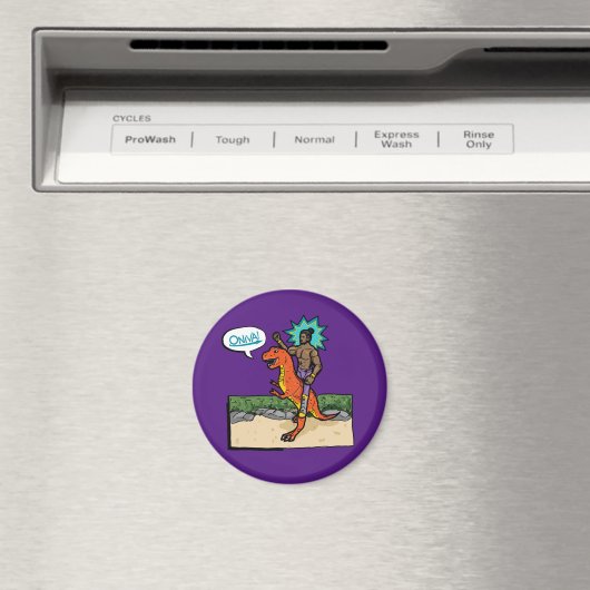 ONIVA! Dino Lutteur Magneet (Insitu (Vaatwasser))