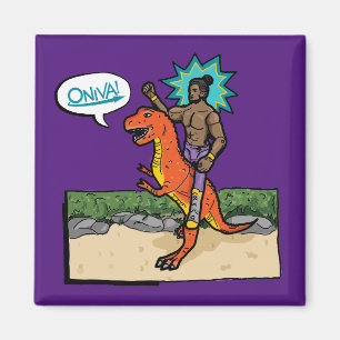 ONIVA! Dino Lutteur Magneet
