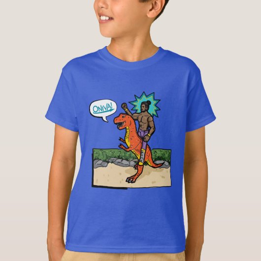 ONIVA! Dino Lutteur T-shirt (Voorkant)