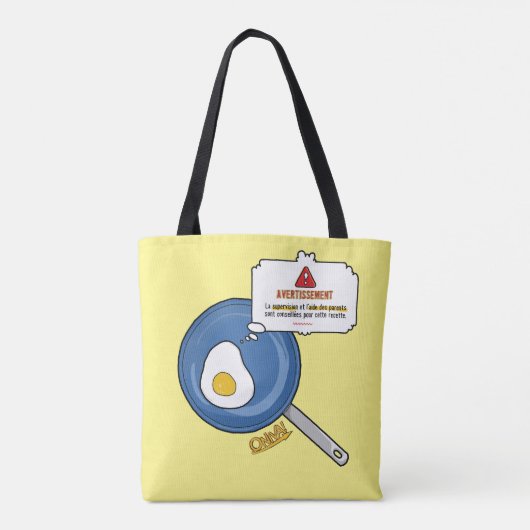 ONIVA! Oeuf Tote Bag (Achterkant)