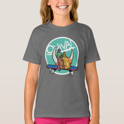 ONIVA! Squelette Viking T-shirt (Voorkant)