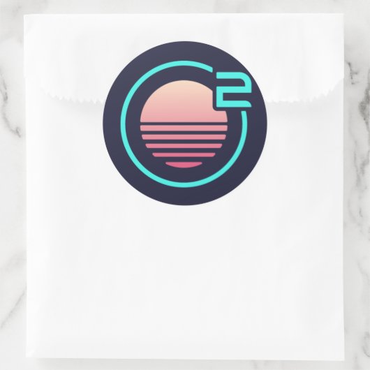 Onivim 2 - Ronde Logo Sticker (Tas)