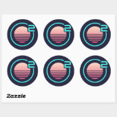 Onivim 2 - Ronde Logo Sticker (Vel)