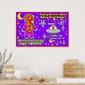 Onjuiste fractie = Poster-/ankerKaarten Poster (Keuken)