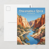 Onkaparinga River Nationaal Park Australië Briefkaart (Voorkant / Achterkant)