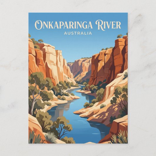 Onkaparinga River Nationaal Park Australië Briefkaart (Voorkant)