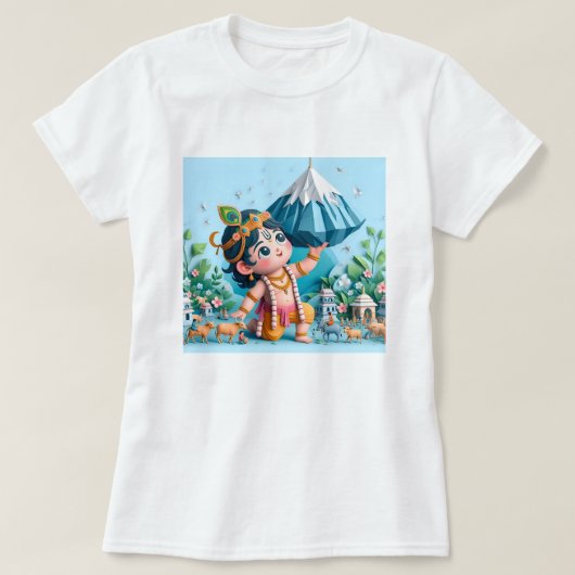 Onkar Lifts Mountain | phozos T-shirt (Design voorkant)